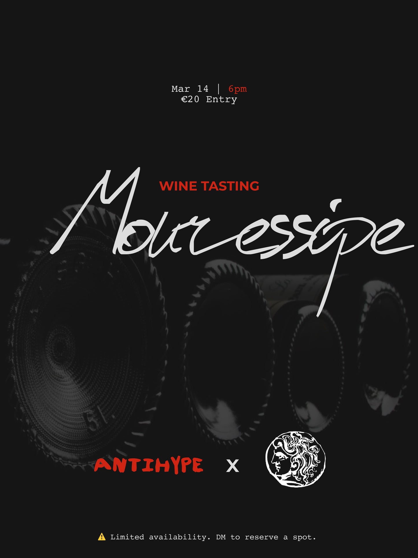 Antihype Wine – Mouressipe wine tasing